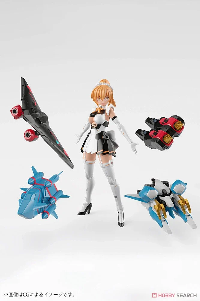 <Preorderถึง 13/7/2024 >เปิดรับPreorder มัดจำ 750 บาท Cross Frame Girl Gaofighgar (Plastic model)