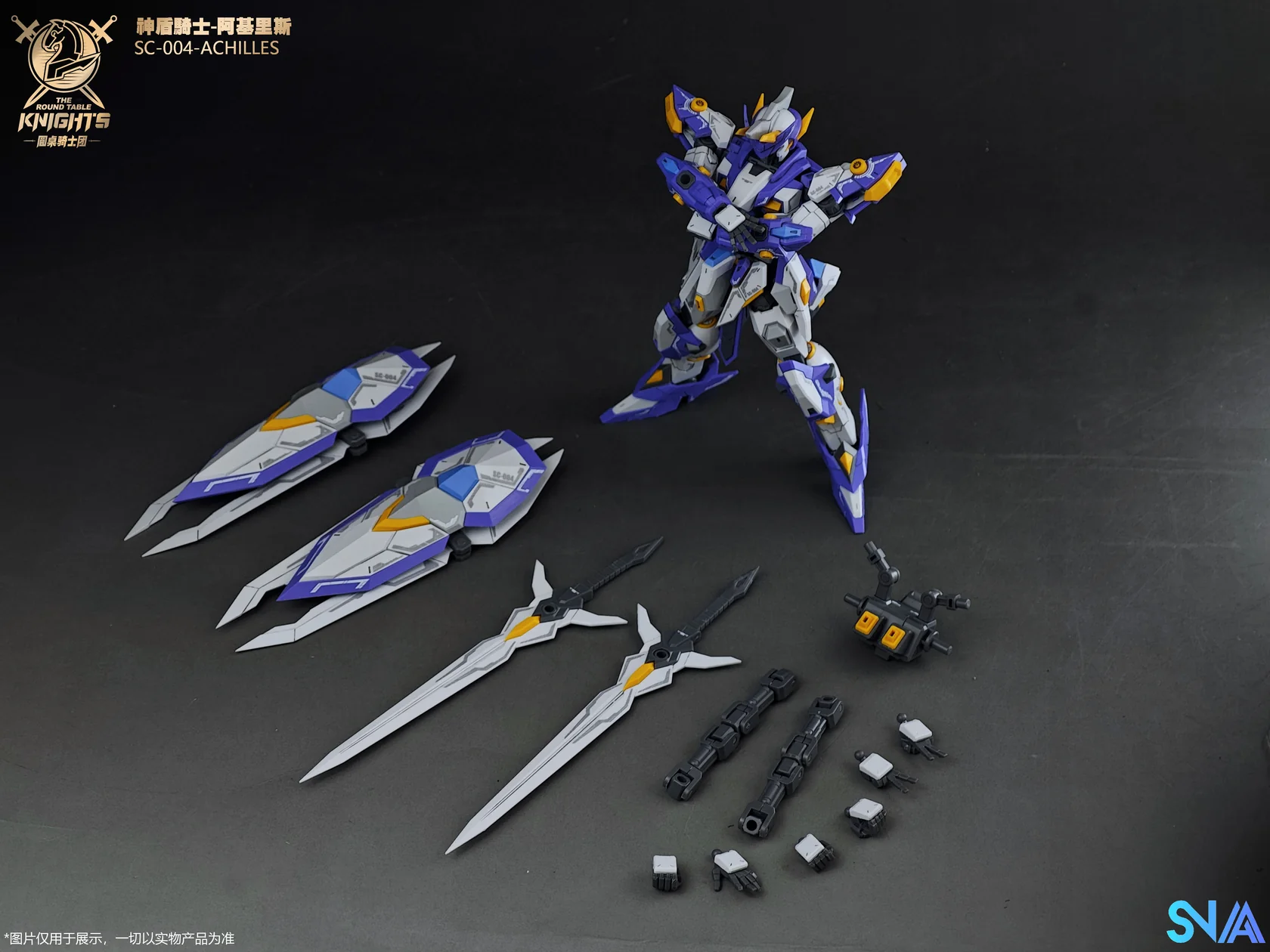 Original SNAA Super Nova Beyond Exquisite BE 1/144 The Round Table Knights Aegis Knight SC-004-Achilles