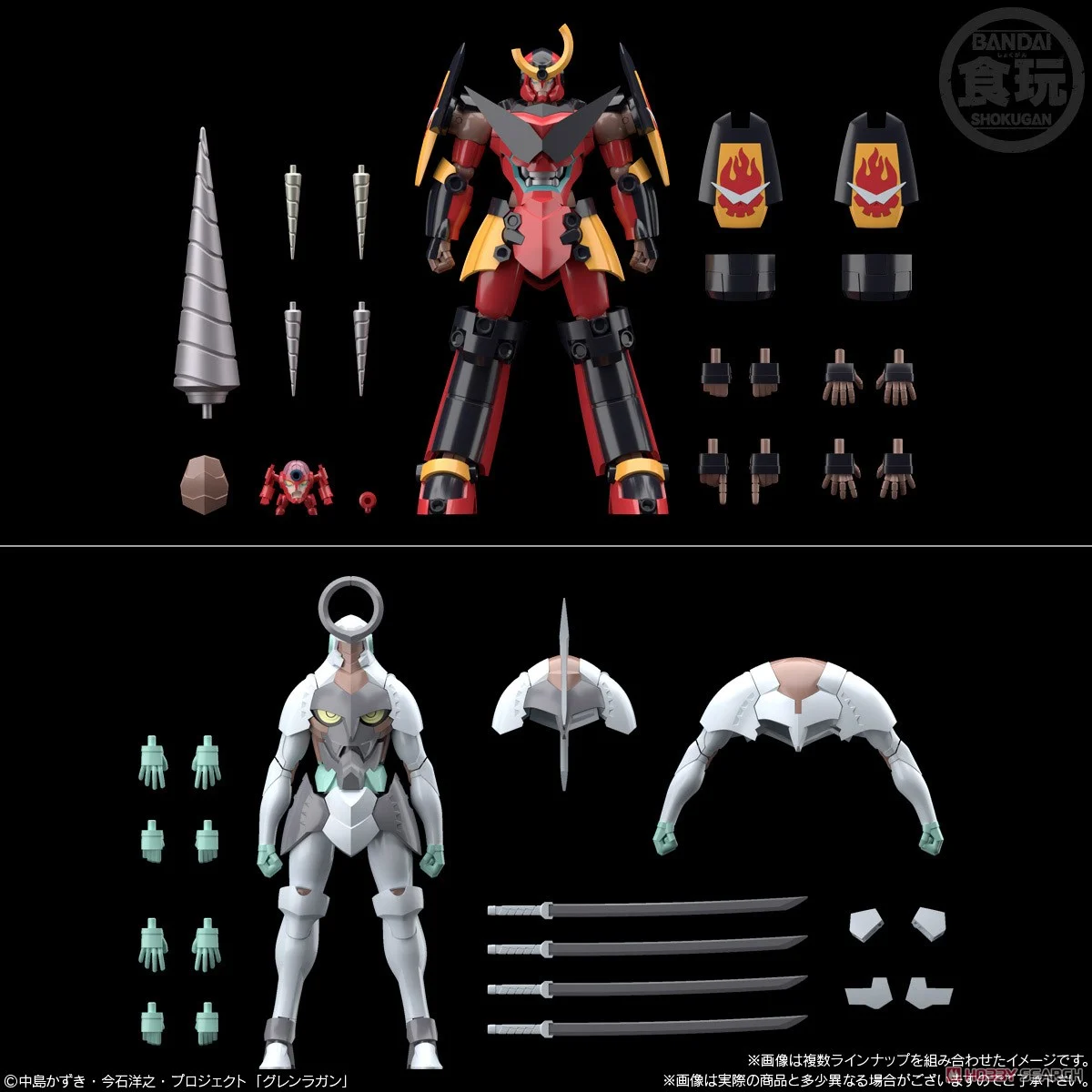 <Preorderถึง 11/3/2023 > 🔔เปิดรับPreorder มัดจำ 100 บาท SMP [Shokugan Modeling Project] Tengen Toppa Gurren Lagann (Set of 2)