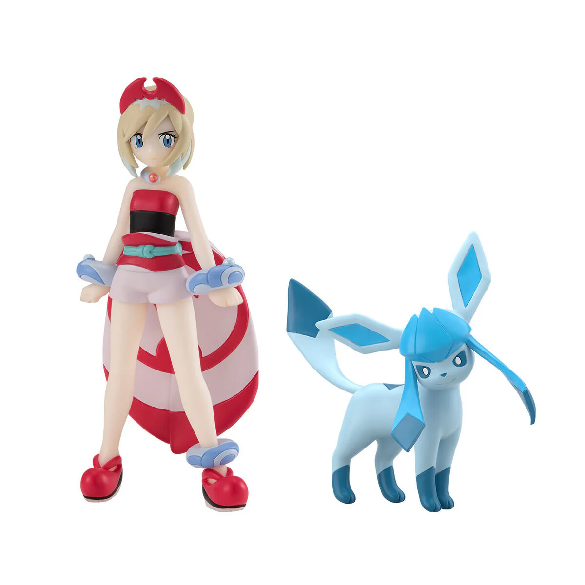 <Preorderภึง 4/8/2025>เปิดรับPreorder มัดจำ 100บาท POKÉMON SCALE WORLD HISUI REGION IRIDA & GLACEON W/O GUM