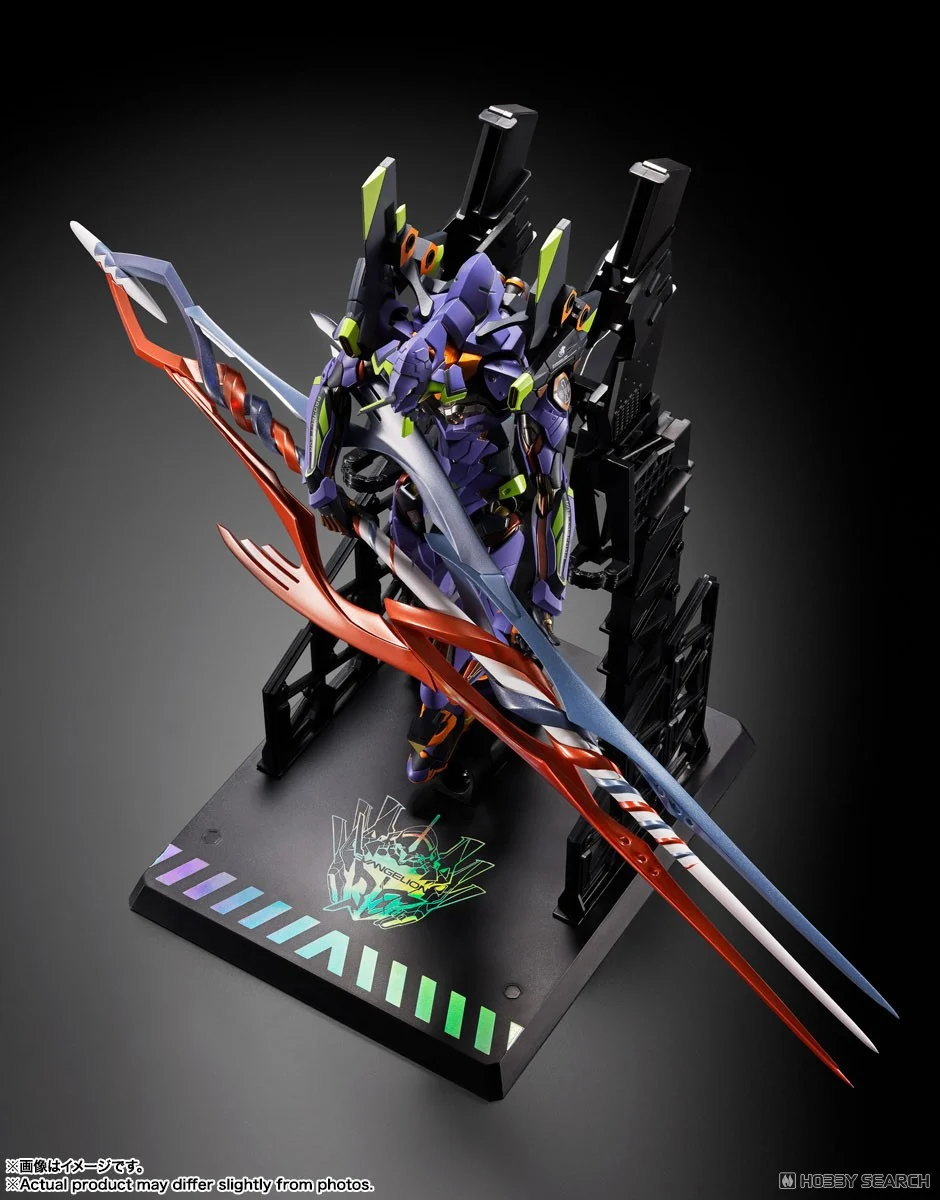 <Preorderปิดรับวันที่ 8/7/2025 มัดจำ 1400 บาท 4573102676337 METAL BUILD EVANGELION TEST TYPE-01 30th with the spear of Gaius