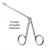 Forceps Crocodile Hartmann 3 1/4" (8.5 cm.)