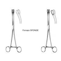 Forceps SPONGE Holder Str. 20 cm. (ตรง 8 ”)