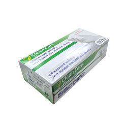 ถุงมือแพทย์ - ชนิดไม่มีแป้ง Clean Care Size M