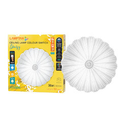 LAMPTAN โคมไฟเพดาน LED 36W รุ่น DAISY ปรับได้ 3 แสง
