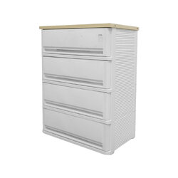 SUMO ตู้ลิ้นชักรุ่น WOODTOP 4ชั้น หินอ่อน