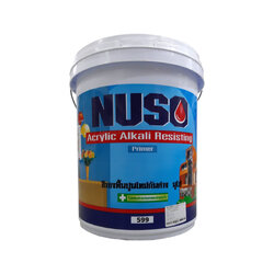 NUSO สีรองพื้นปูนใหม่กันด่าง #599 ขนาดถัง 18 ลิตร