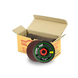 แผ่นขัดเหล็กบาง (สีแดง) 4"x2x16x1F AC60 (1แพค 50 ใบ)