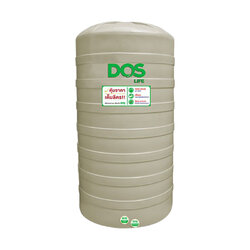 DOS ถังเก็บน้ำบนดิน Porcio 700L สีครีม