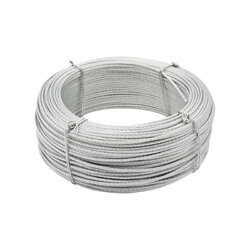 ลวดสลิง ขนาด 1/4" (7x19) ไส้เหล็ก