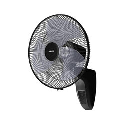 Hatari พัดลมติดผนัง 16 นิ้ว สีดำ HT-W16R6 (รีโมท
