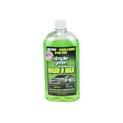 SIMPLE GREEN No.43270 น้ำยาทำความสะอาด พร้อมเคลือบเงาผิวรถ Wash & Wax 20 Oz.