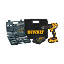 Dewalt สว่านไร้สาย 20V+ดอกสว่าน 109 ชิ้น [DCD7771D2A-B1]