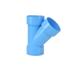 3A สามตาวาย 45 องศา ขนาด 6" สีฟ้า