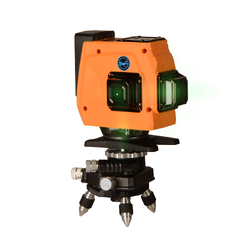 Rowel เลเซอร์วัดระดับ แสงสีเขียว 12 เส้น พร้อมขาตั้ง 1.5m. [RW-PT-LS-GS12]