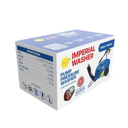 IMPERIAL WASHER ปั๊มอัดฉีด รุ่น QL-2100GP 140 Bar มอเตอร์ทองแดงแท้ กล่องน้ำเงิน สาย 5 เมตร