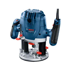 BOSCH เครื่องเซาะร่องไม้ 2 หุน (ใส่แกนได้สูงสุด 8 มม.)1300 วัตต์ ปรับรอบได้ GOF 130 [06016B70K1]