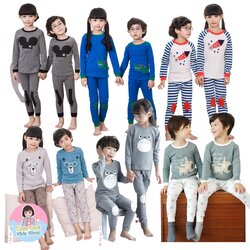 BL-6 ชุดนอนเด็กผู้ชาย แขนยาวขายาว