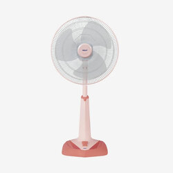 Hatari พัดลมปรับระดับ 18 นิ้ว สีพีช HE-S18M1