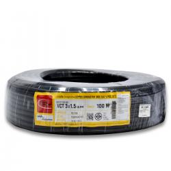 TUW สายไฟฟ้า TUW VCT 3x1.5 sq.mm. (100ม.)