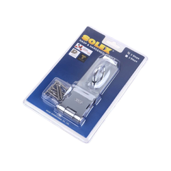 SOLEX สายยูสองพับ สีโครเมียม