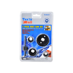 PUMPKIN โฮลซอเจาะลูกบิด (5ตัว/ชุด) Texas Bull [TX-26321]