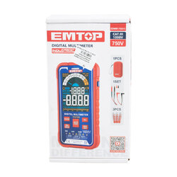 EMTOP มัลติมิเตอร์แบบดิจิตอล EDMR175015