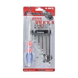 ไขควงลองไฟ 6ตัว/ชุด