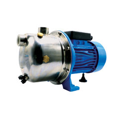 ZINSANO ปั๊มเจ็ทท่อดูดเดี่ยวใบพัดสแตนเลส 0.75 แรงม้า ขนาดท่อ 1x1นิ้ว รุ่น PJS0751