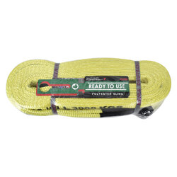 KEMA สลิงแบนมีห่วงหัวท้าย 3 ตัน