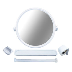 VEGARR กระจกชุด 5 ชิ้น รุ่นหนาพิเศษ ทรงกลม VG555O-W