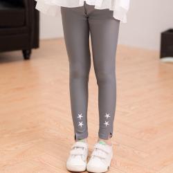 P31052 พร้อมส่งเลกกิ้งเด็กสีเทา รูปดาว สั่งZ100 จัดZ110