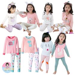 GL-8 ชุดนอนเด็กหญิง แขนยาวขายาว มีขนาด 1-4 ขวบ