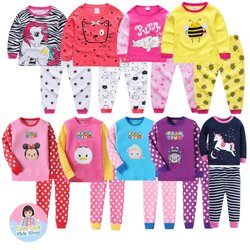 LVG-1 ชุดนอนเด็กผู้หญิง แขนยาว ขายาว