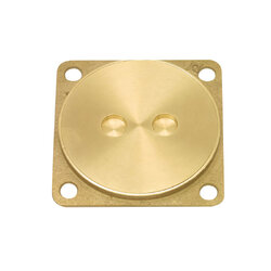 VEGARR ฝาส้วมทองเหลือง 4" V0040S