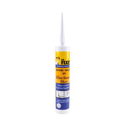 DR.FIXIT ซิลิโคน สีอะลูมิเนียม 280ml.