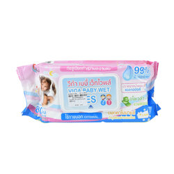 ทิชชู่เด็ก วีก้า เบบี้ เว็ทไวพส์ (80แผ่น)