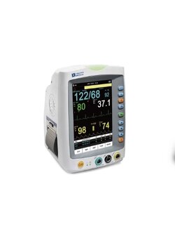 เครื่องวัดความดันโลหิตอัตโนมัติ พร้อมวัดปริมาณออกซิเจนในเลือด (Vital Signs Monitor) รุ่น PC-900 PLUS SN
