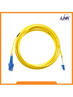 UFP962D31-05 Fiber Optic SC-LC Patch Cord 9/125 μm (OS2), Duplex Single-mode, (3.0 mm Jacket)/UPC-UPC, Lengths 5 m.