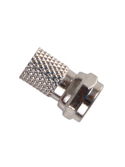 UC-0062 F-Type CONNECTOR for RG 6 , TWIST Type ใช้มือบิดได้