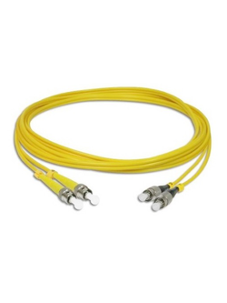 UFP948D31-05 Fiber Optic ST-FC Patch Cord OS2, Duplex Single-mode, (3.0 mm Jacket)/UPC-UPC, Lengths 5 m.