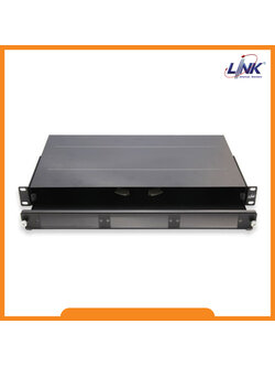 UF-2011A Fiber Optic Distribution Unit (FDU) 6-36F (3 Snap-In) Rack Mount Slide, 1U Depth 25 cm. Unload