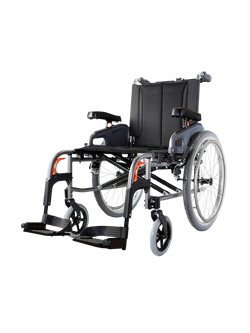 รถเข็นอลูมินัมอัลลอยด์คาร์ม่า ไซร์ใหญ่พิเศษ Karma รุ่น Flexx HD (KM-8022) เบาะกว้างพิเศษ 22 นิ้ว รองรับน้ำหนักสูงสุด 170 กิโลกรัม เหมาะสำหรับ คนมีรูปร่างใหญ่, คนที่มีน้ำหนักมาก, คนไซร์ฝรั่ง สูง ใหญ่ ของแท้ รับประกันศูนย์ไทย 5 ปี