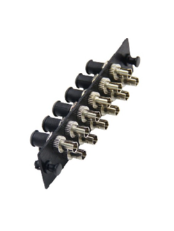 UF-2244 Fiber Optic 12 ST Snap-In Adapter Plate (MM.)