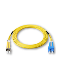UFP946D31-05 Fiber Optic ST-SC Patch Cord OS2, Duplex Single-mode, (3.0 mm Jacket)/UPC-UPC, Lengths 5 m.
