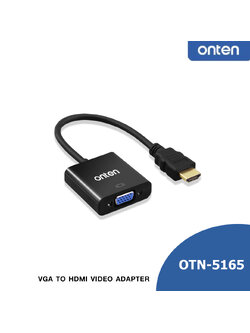 ตัวแปลงสัญญาณ OTN-5165 (HDMI to VGA Adapter)