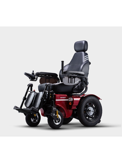 รถเข็นไฟฟ้าคาร์ม่า KARMA รุ่น Saber KP45.5 (Power WheelChair KARMA Saber KP45.5) เบาะนั่งกว้างพิเศษ 20 นิ้ว สามารถปรับเอนนอนได้ รองรับน้ำหนักสูงสุด 135 กิโลกรัม ของแท้ รับประกันศูนย์ 5 ปี (รุ่น TOP)