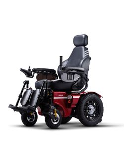 รถเข็นไฟฟ้าคาร์ม่า รุ่น Saber KP45.5 (Power WheelChair KARMA Saber KP45.5) สามารถปรับเอนนอนได้ด้วยระบบแมนนวล ของแท้ รับประกันศูนย์ไทย 5 ปี (รุ่น TOP)