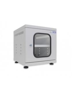 19" GERMANY Mini Steel Box Rack W/Shelf, Gray (30x30x30cm)