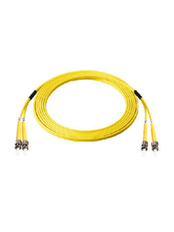 UFP944D31-03 Fiber Optic ST-ST Patch Cord OS2, Duplex Single-mode, (3.0 mm Jacket)/UPC-UPC, Lengths 3 m.